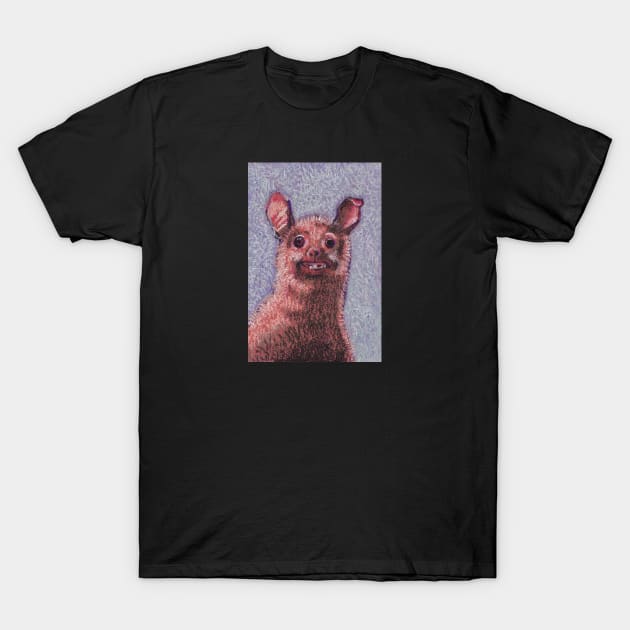 Ugly Rat Portrait T-Shirt by aircoucou